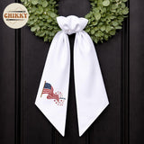 Patriotic Personalized Wreath Sash — 10 - America 250 — image 3