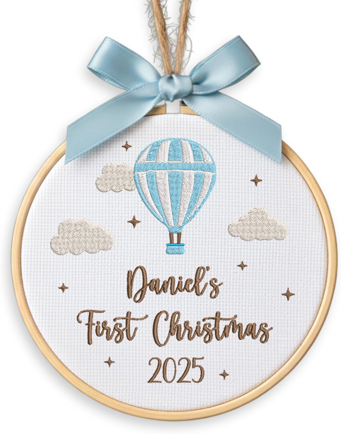 Personalized Baby's First Christmas Ornament — 3