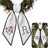Halloween Personalized Wreath Sash
