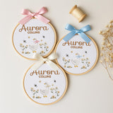 Personalized Embroidered Baby Name Hoop — 7 — image 2