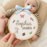 Personalized Embroidered Baby Name Hoop — 1 — image 5