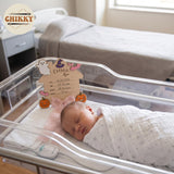 Personalized Wooden Birth Announcement Sign — image 3