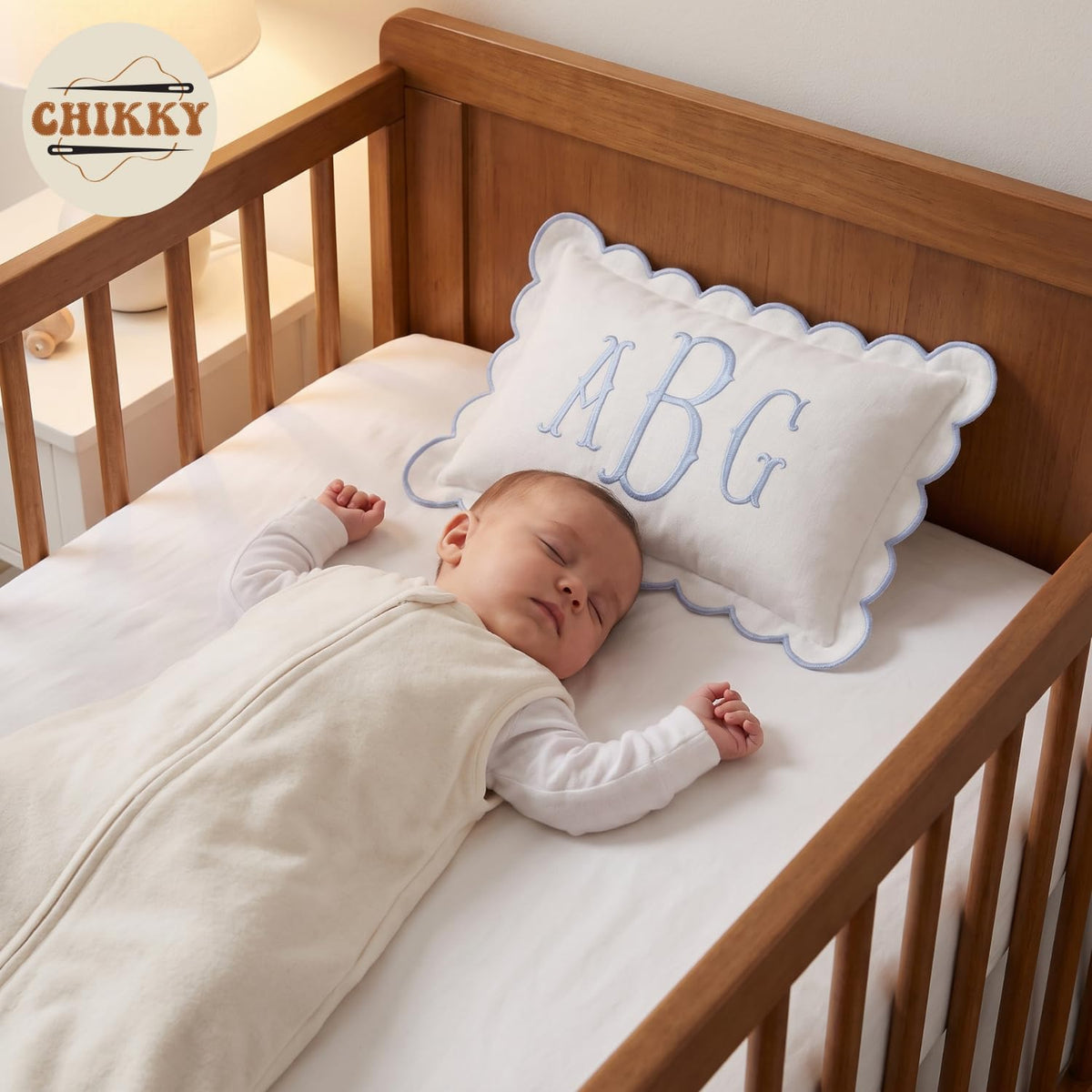 Personalized Embroidered Pillow Cover — 22 — image 3