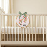 Personalized Embroidered Baby Name Hoop — 16 — image 6