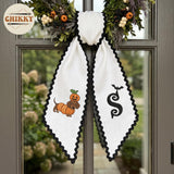 Halloween Personalized Wreath Sash — image 4