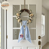 Patriotic Personalized Wreath Sash — 5 - Bow American Flag — image 6