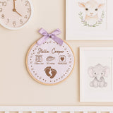 Personalized Embroidered Baby Name Hoop — 12 — image 7