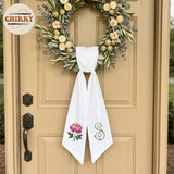 Christmas Personalized Wreath Sash — image 2