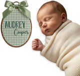 Personalized Embroidered Baby Name Hoop — 9