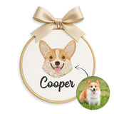 Personalized Embroidered Baby Name Hoop — 10