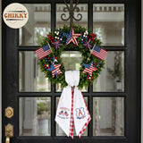 Patriotic Personalized Wreath Sash — 2 — image 3