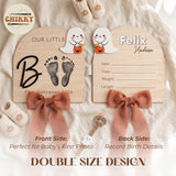 Personalized Wooden Birth Announcement Sign — image 6