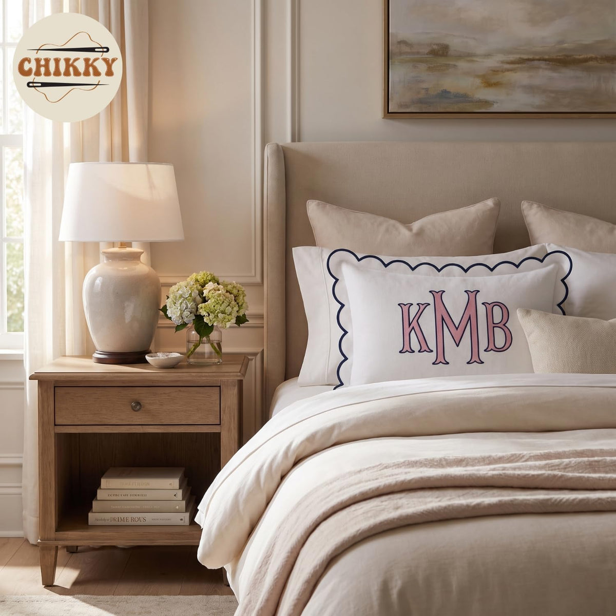 Personalized Embroidered Pillow Cover — image 4