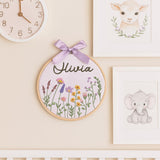 Personalized Embroidered Baby Name Hoop — 15 — image 7