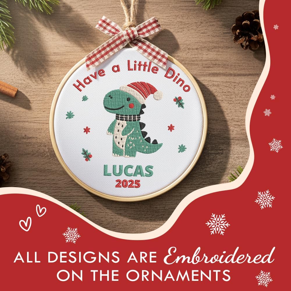 Personalized Baby's First Christmas Ornament — 2 — image 4