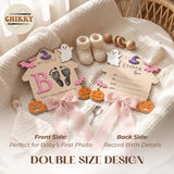 Personalized Wooden Birth Announcement Sign — image 5