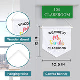 Personalized Embroidered Teacher Banner — 2 — image 6