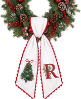 Christmas Personalized Wreath Sash