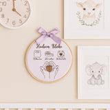 Personalized Embroidered Baby Name Hoop — 13 — image 7