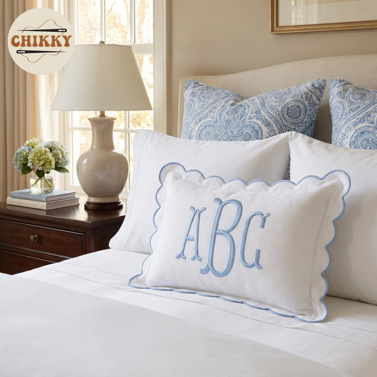 Personalized Embroidered Pillow Cover — 14 — image 4