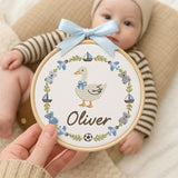 Personalized Embroidered Baby Name Hoop — 9 — image 5