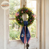 Patriotic Personalized Wreath Sash — 11 — image 4