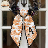 Halloween Personalized Wreath Sash — image 4