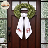 Patriotic Personalized Wreath Sash — 10 - America 250 — image 5