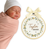 Personalized Embroidered Baby Name Hoop — 5