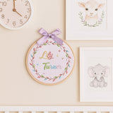 Personalized Embroidered Baby Name Hoop — 15 — image 7