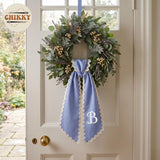 Christmas Personalized Wreath Sash — image 4