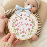 Personalized Embroidered Baby Name Hoop — 4 — image 5