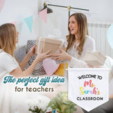 Personalized Embroidered Teacher Banner — 2 — image 7
