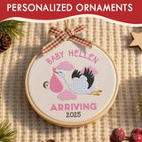 Personalized Baby's First Christmas Ornament — 1 — image 8