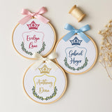 Personalized Embroidered Baby Name Hoop — 16 — image 2