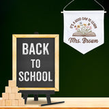 Personalized Embroidered Teacher Banner — 4 — image 3