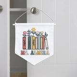 Personalized Embroidered Teacher Banner — 1 — image 4