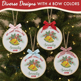 Pregnancy Announcement Christmas Ornament — image 5
