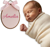 Personalized Embroidered Baby Name Hoop — 4