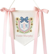 Personalized Embroidered Baby Name Banner — 14