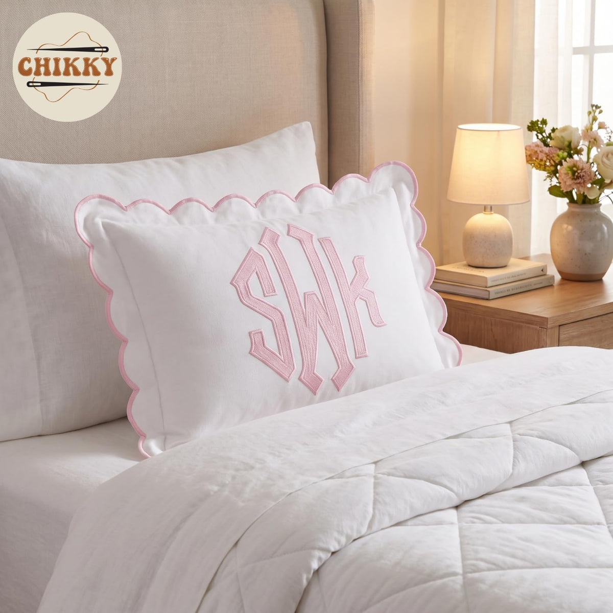 Personalized Embroidered Pillow Cover — 8 — image 4