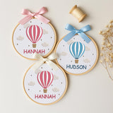 Personalized Embroidered Baby Name Hoop — 11 — image 2