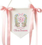 Personalized Embroidered Baby Name Banner — 7