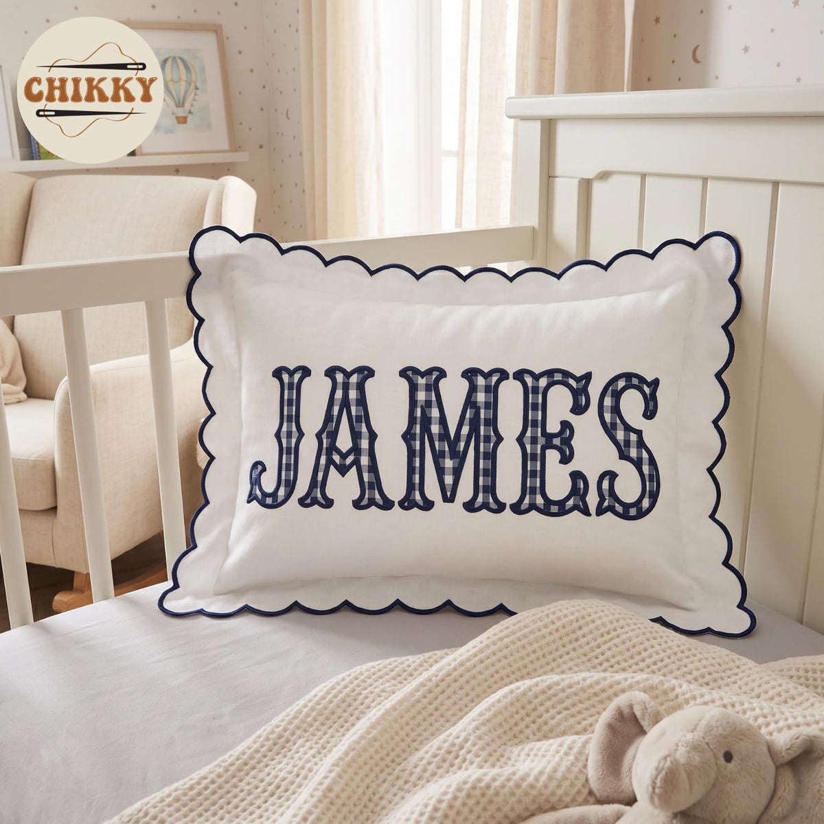 Personalized Embroidered Pillow Cover — 16 — image 5