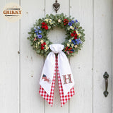 Patriotic Personalized Wreath Sash — 10 - America 250 — image 2