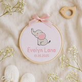 Personalized Embroidered Baby Name Hoop — 16 — image 8