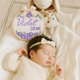 Personalized Embroidered Baby Name Hoop — 2 — image 4