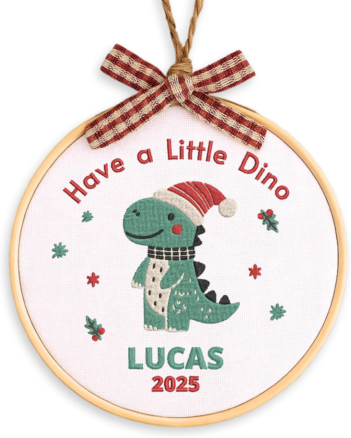 Personalized Baby's First Christmas Ornament — 2