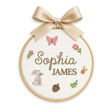 Personalized Embroidered Baby Name Hoop — 1