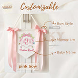 Personalized Embroidered Baby Name Banner — 2 — image 5